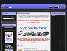 Tablet Screenshot of classicsearch.co.uk